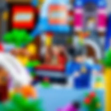 Variety of Lego Disney sets promoting creativity