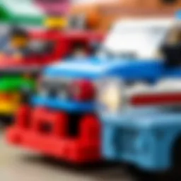 Diverse range of Lego EV models