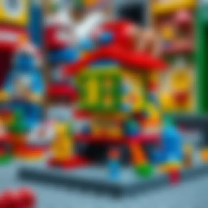 A historical overview depicting the evolution of Lego as an art medium.