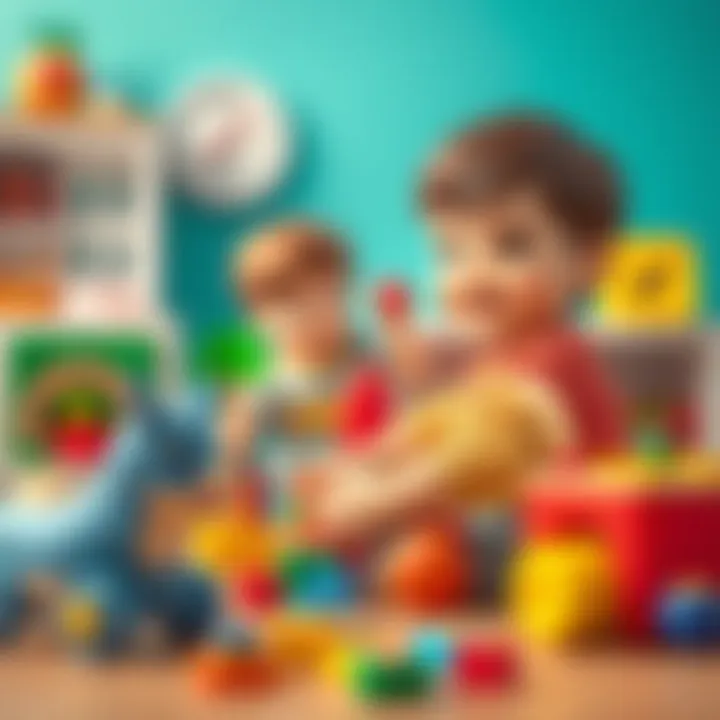 Parents choosing the right educational toys for their kids