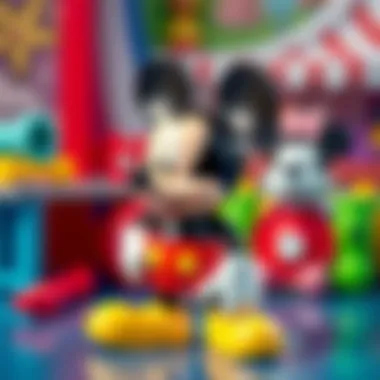 Educational Mickey Mouse Toys Engaging educational toys featuring Mickey Mouse for children's development.