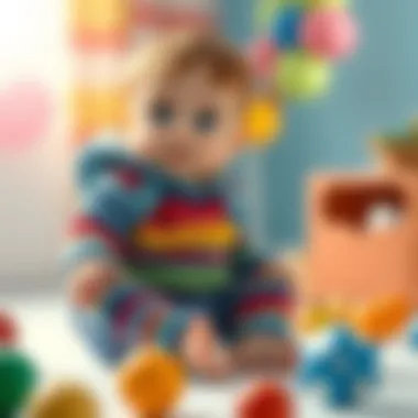 Observing infant's physical changes