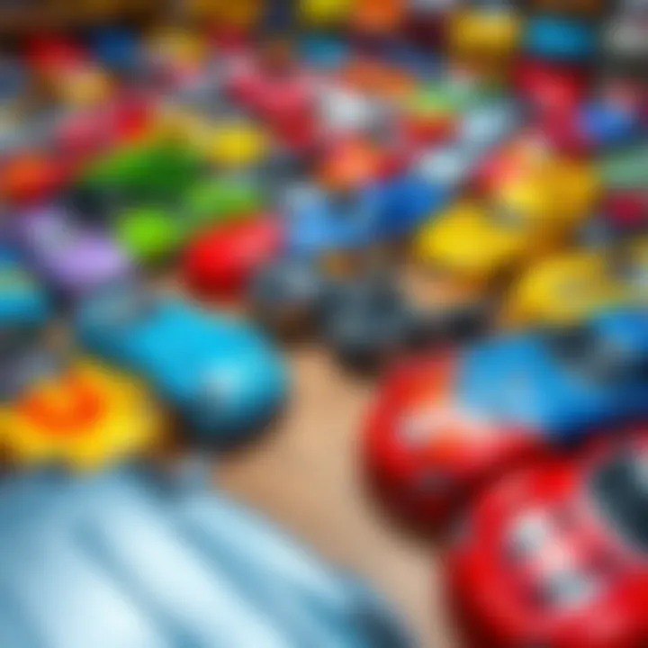 An organized collection of Hot Wheels FF Premium cars, highlighting the collector's aspect