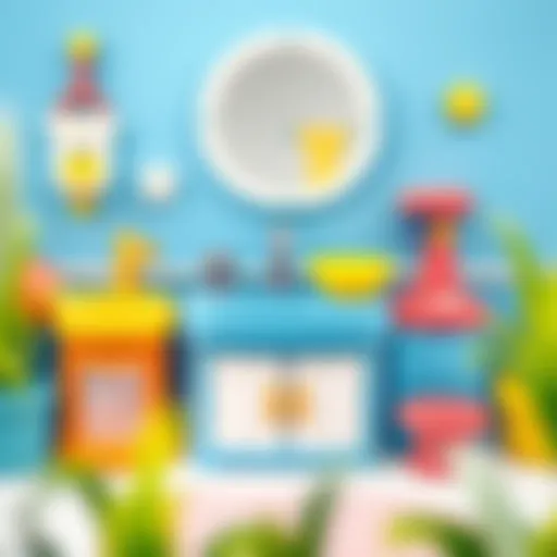 Engaging Toy Sink Set for Enhanced Play Colorful toy sink set for kids