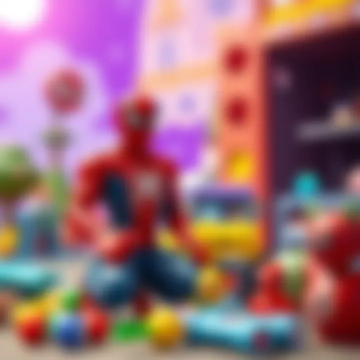 Parents selecting toys for their children with an emphasis on quality