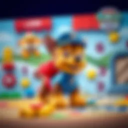 Engaging Paw Patrol themed puzzle set