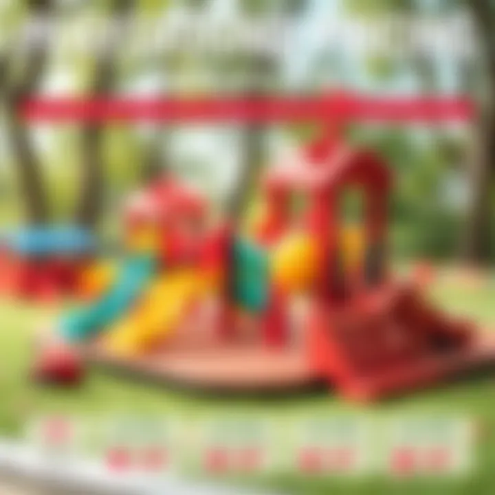 Infographics detailing various types of playgrounds and their prices, aiding informed choices.