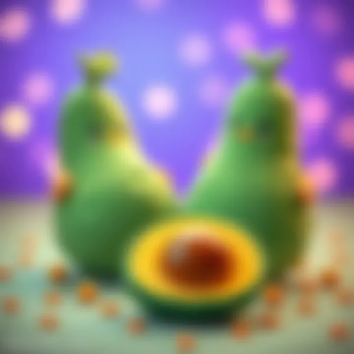 Creative Playtime Suggestions with Plush Avocado Toys Playtime suggestions with plush avocado toys