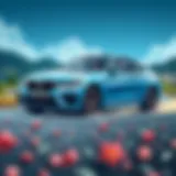 Remote-Controlled BMW Adventure Remote-controlled BMW car in action