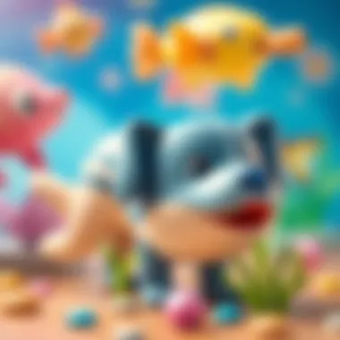 Safety standards for children's toys represented visually