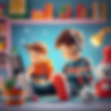 Children engaging safely online