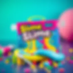 Creative slime set for children's play