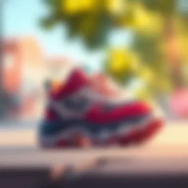 Showcasing the stylish design of Slipstop shoes