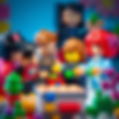 Social interaction among children while playing with Lego