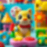 Colorful and engaging educational toys designed for children's development