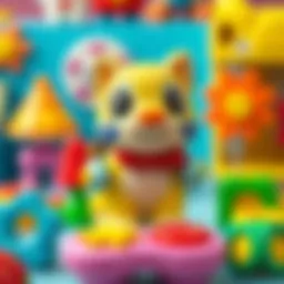 Colorful and engaging educational toys designed for children's development