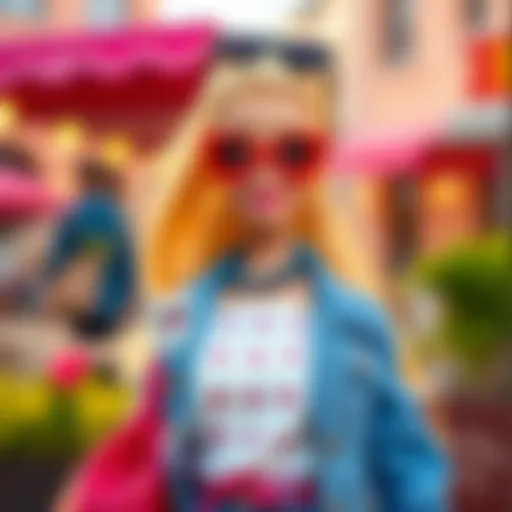 Stacie Barbie showcasing modern fashion trends