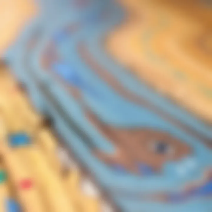 Finished painted wooden surface