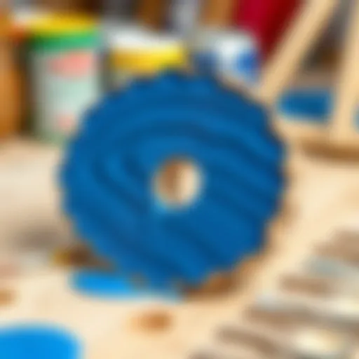 Wood surface prepared for painting