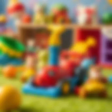 Developmental Impact of Tik Tak Toys on Children Illustration of various developmentally beneficial toys