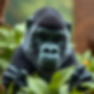 A selection of educational toy gorillas available on the ToysSevgi portal