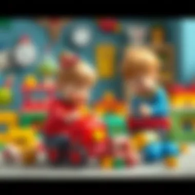 Interactive playtime with educational toys