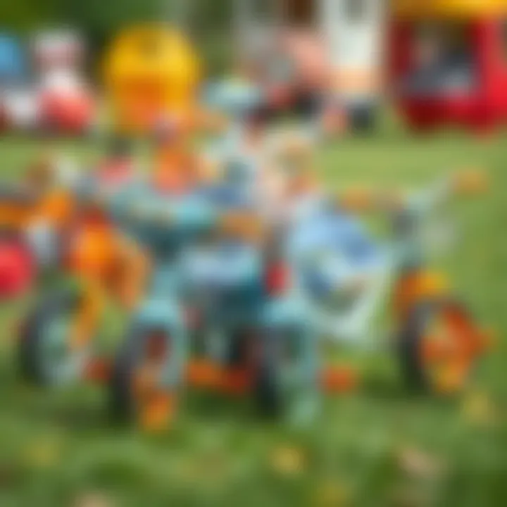 A diverse selection of tricycles available in the market