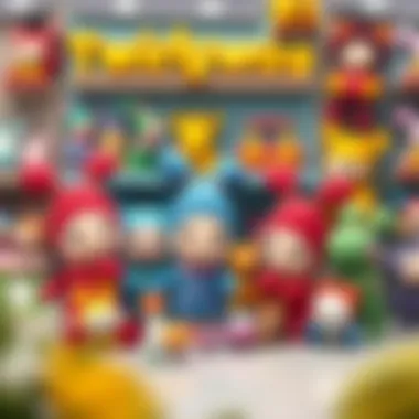 Twirlywoos Toys Available in Turkey A variety of Twirlywoos toys available in a Turkish store