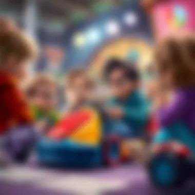 Children engaging and building social skills