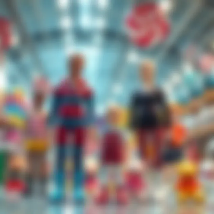 Various types of inflatable doll mannequins used in different industries